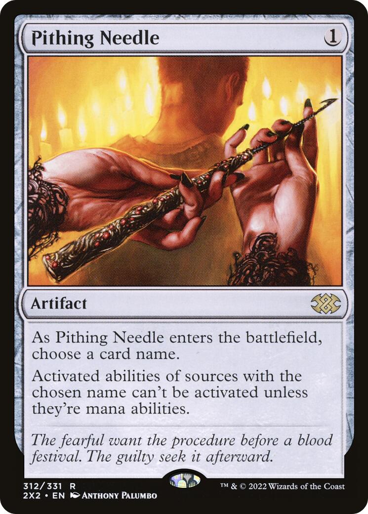 Pithing Needle [2X2 - 312]