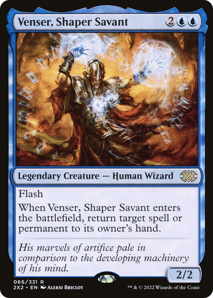 Venser, Shaper Savant [2X2 - 66]