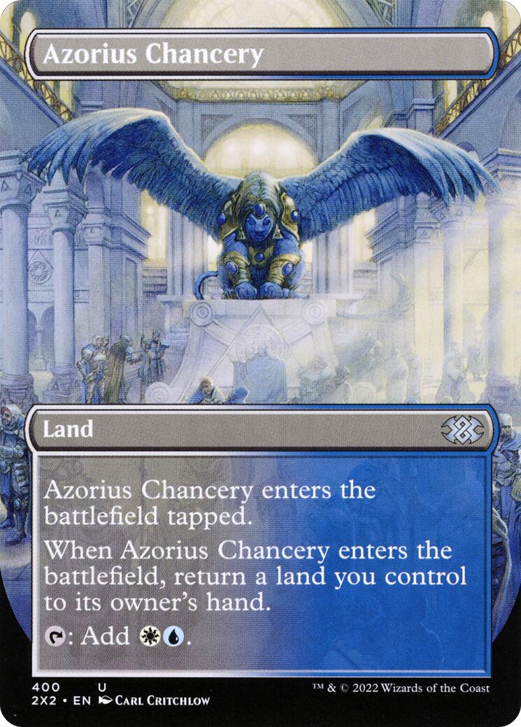 Azorius Chancery (Borderless) [2X2 - 400]