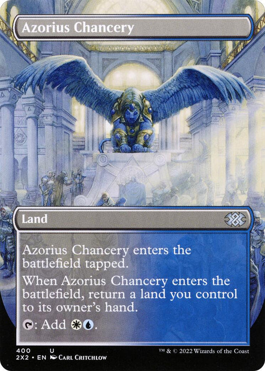 Azorius Chancery (Borderless) [2X2 - 400]