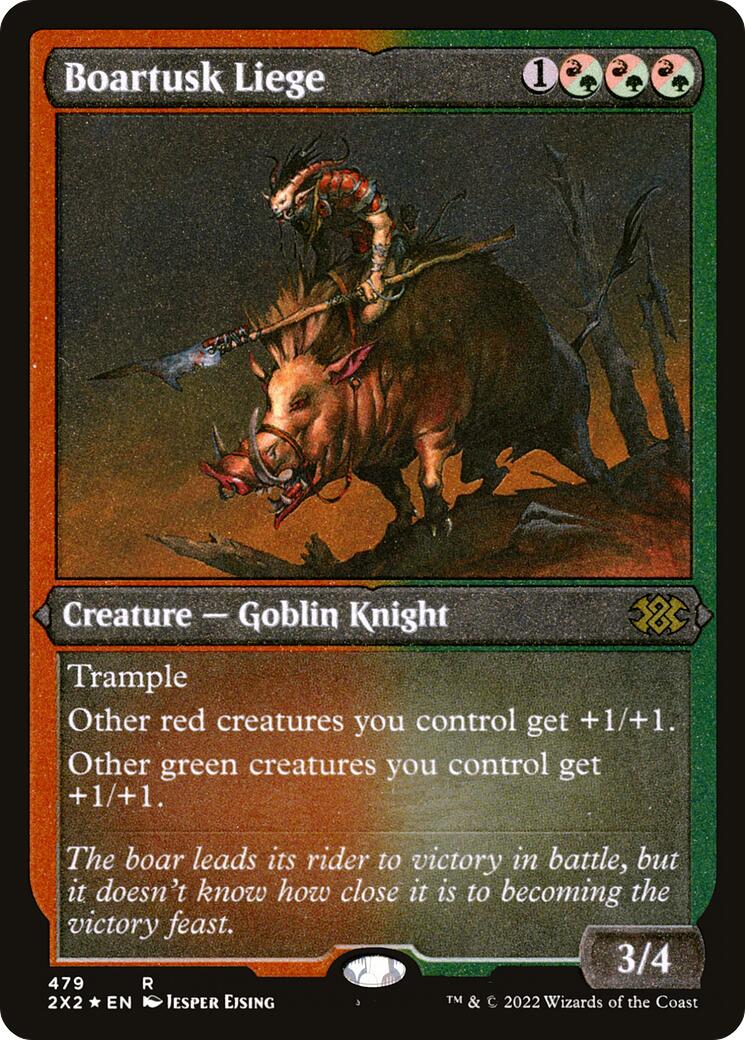 Boartusk Liege (Foil Etched) [2X2 - 479]