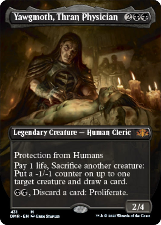 Yawgmoth, Thran Physician (Borderless) [DMR - 431]