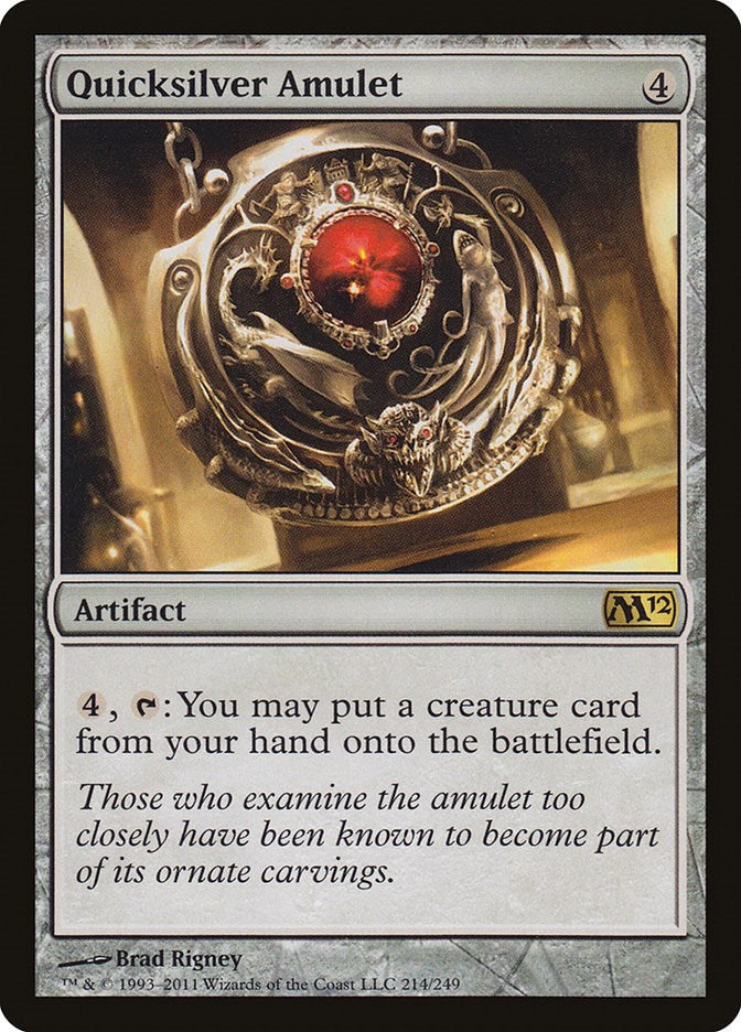 Quicksilver Amulet [M12 - 214]