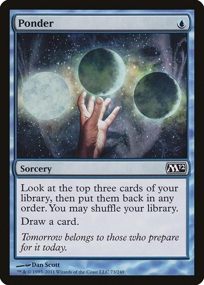 Ponder [M12 - 73]