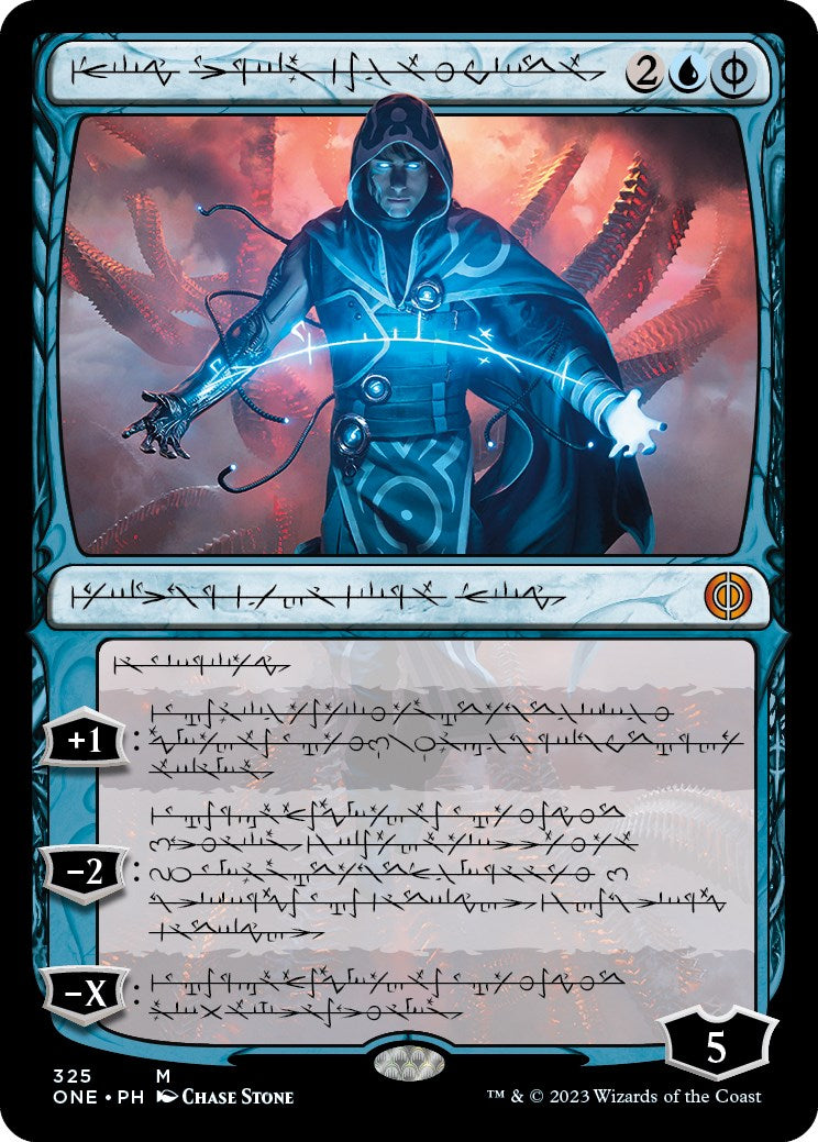 Jace, the Perfected Mind (Phyrexian) [ONE - 325]