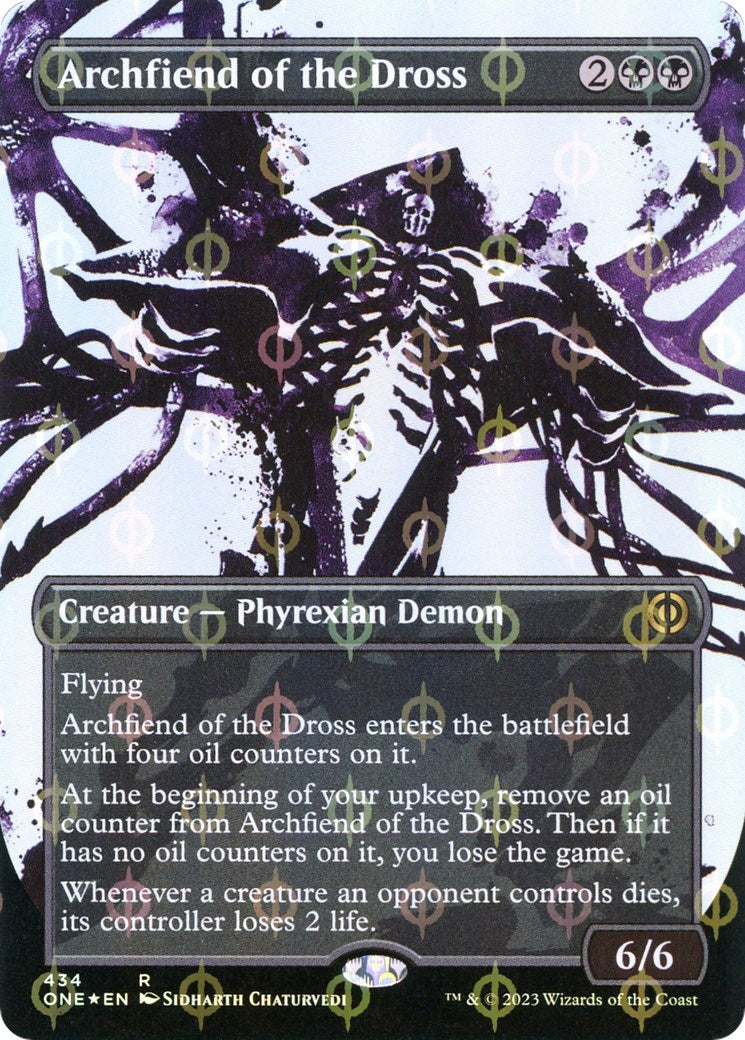 Archfiend of the Dross (Showcase) (Step-and-Compleat Foil) [ONE - 434]