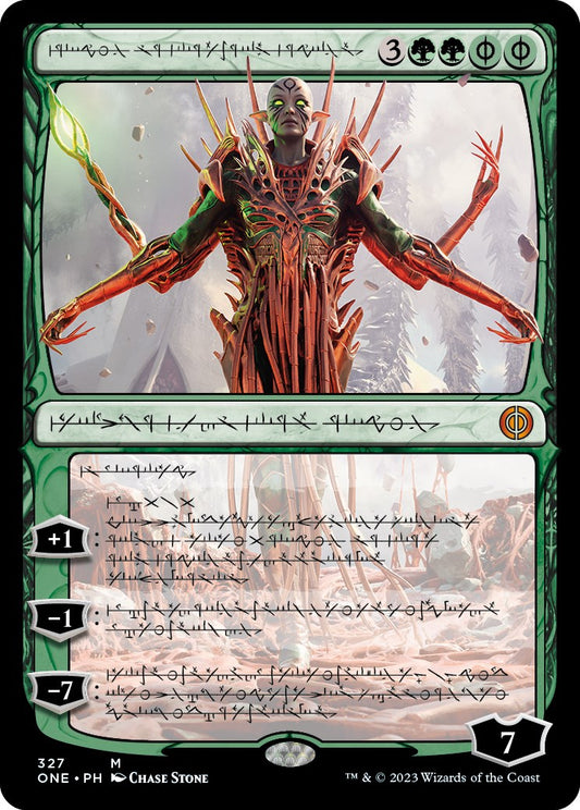 Nissa, Ascended Animist (Phyrexian) [ONE - 327]