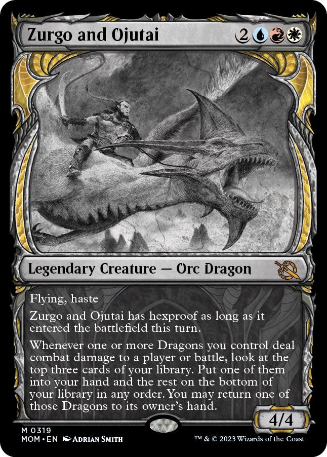 Zurgo and Ojutai (Showcase) [MOM - 319]