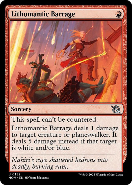 Lithomantic Barrage [MOM - 152]