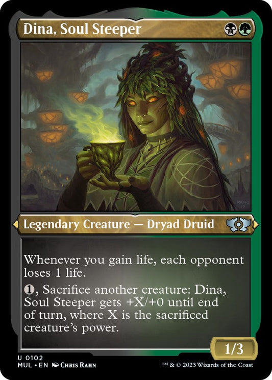 Dina, Soul Steeper (Foil Etched) [MUL - 102]