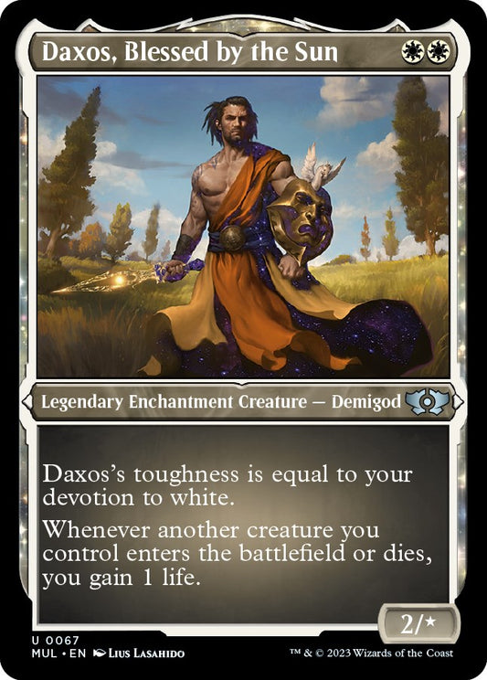 Daxos, Blessed by the Sun (Foil Etched) [MUL - 67]
