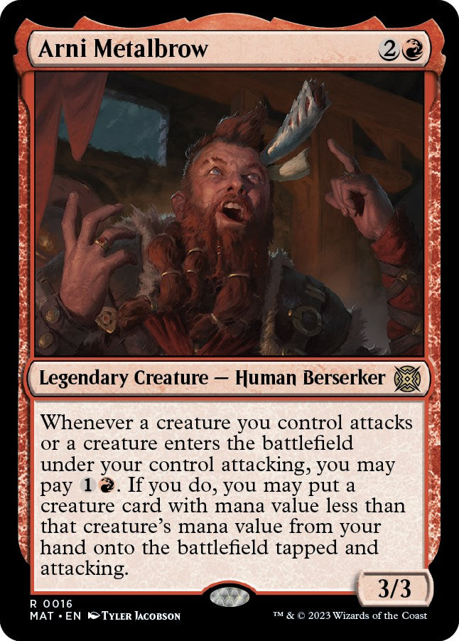 Arni Metalbrow [MAT - 16]