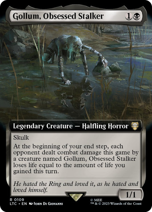 Gollum, Obsessed Stalker (Extended Art) [LTC - 109]