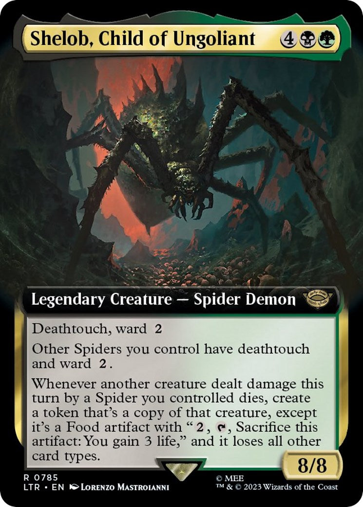 Shelob, Child of Ungoliant (Extended Art) (Surge Foil) [LTR - 785]