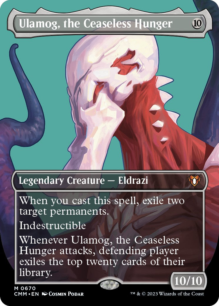 Ulamog, the Ceaseless Hunger (Borderless) [CMM - 670]