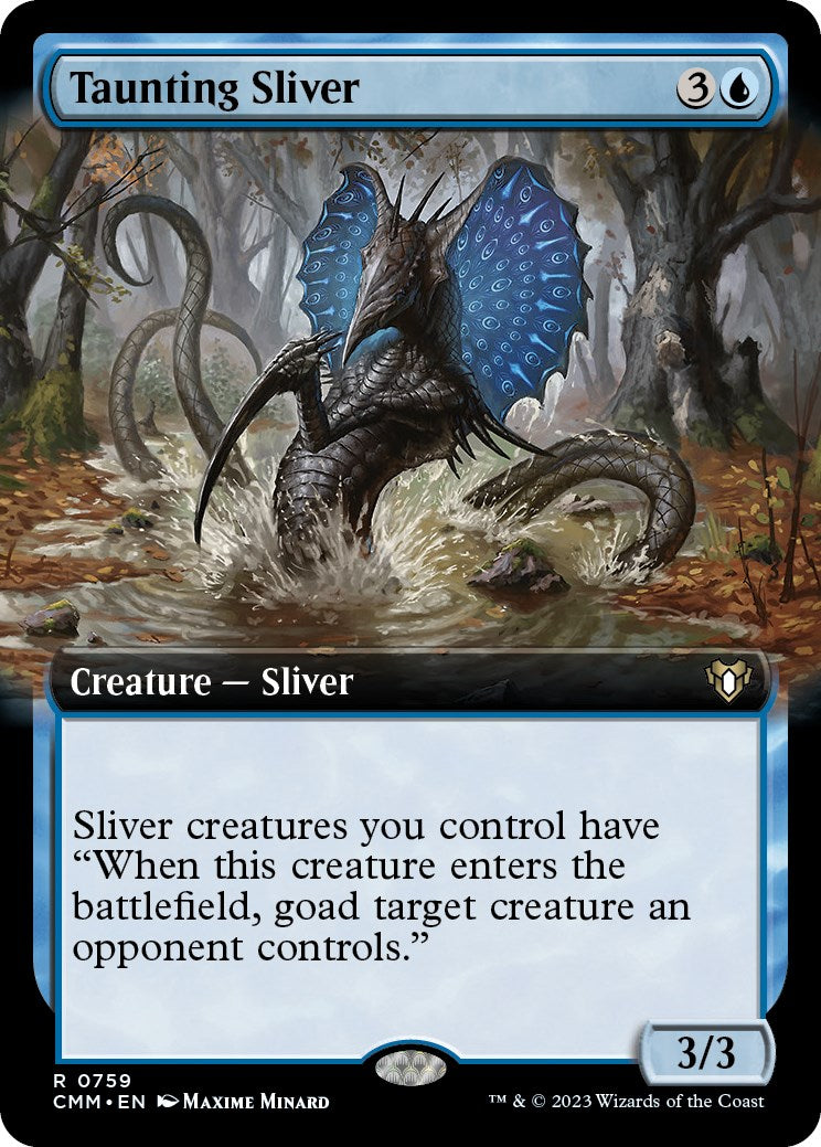 Taunting Sliver (Extended Art) [CMM - 759]