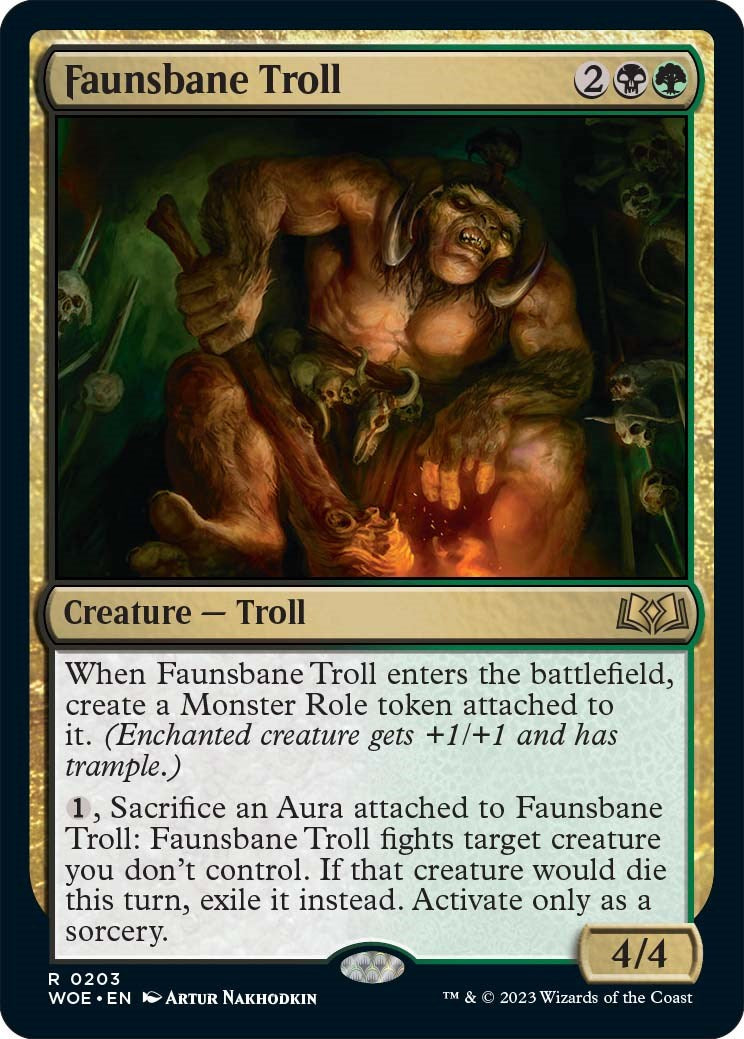 Faunsbane Troll [WOE - 203]