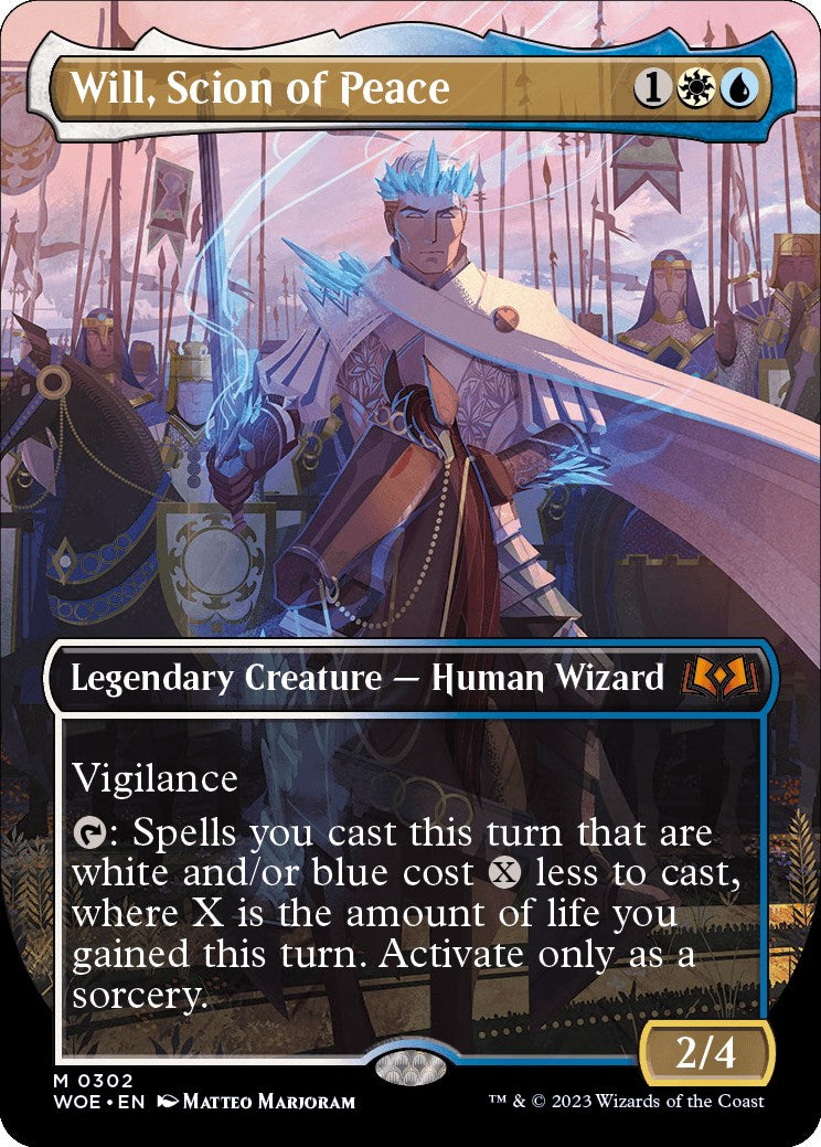 Will, Scion of Peace (Borderless) [WOE - 302]