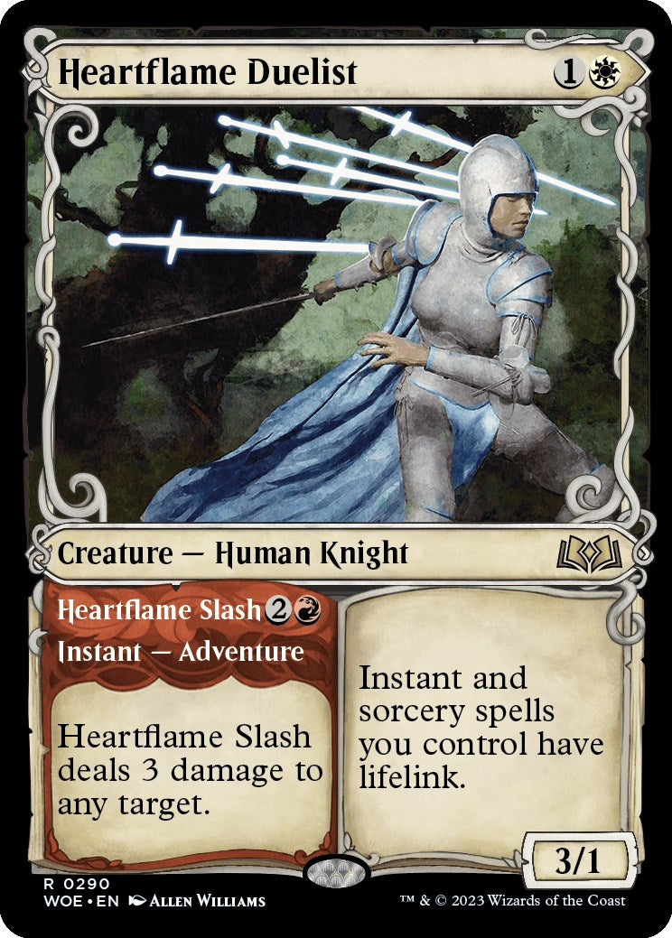 Heartflame Duelist (Showcase) [WOE - 290]