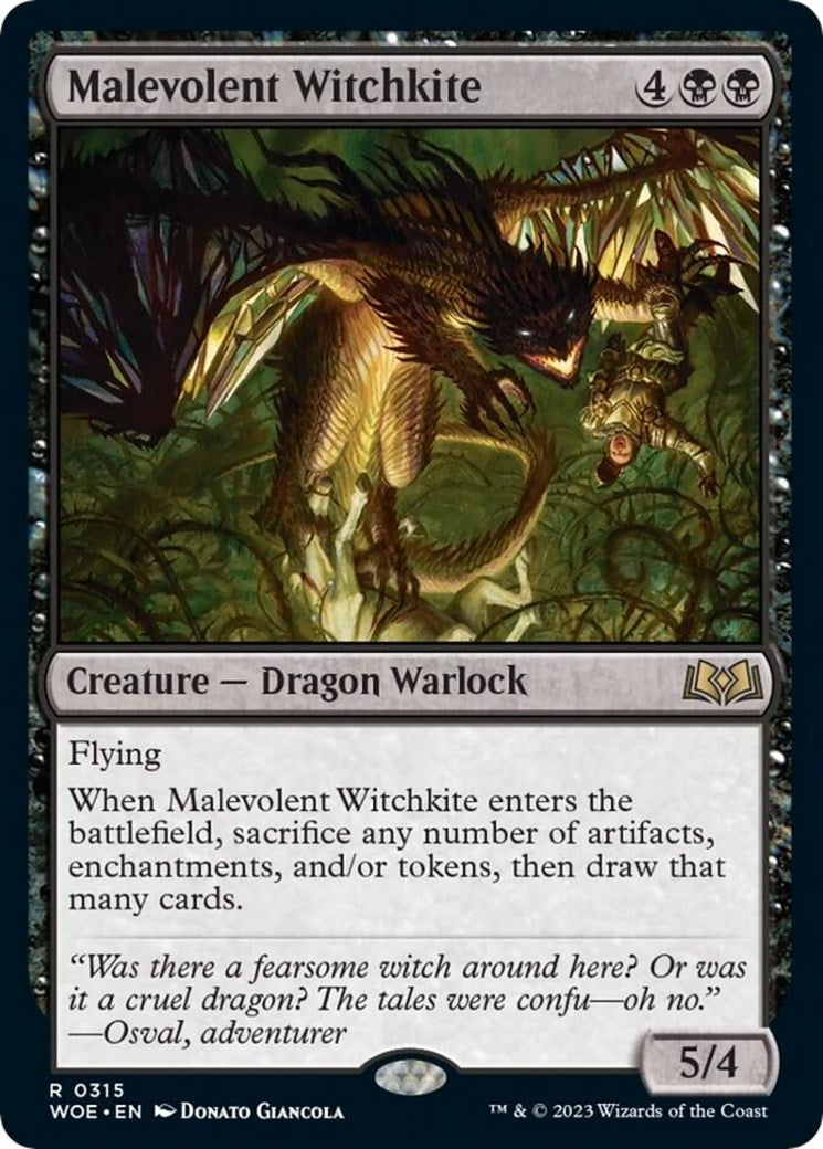 Malevolent Witchkite [WOE - 315]