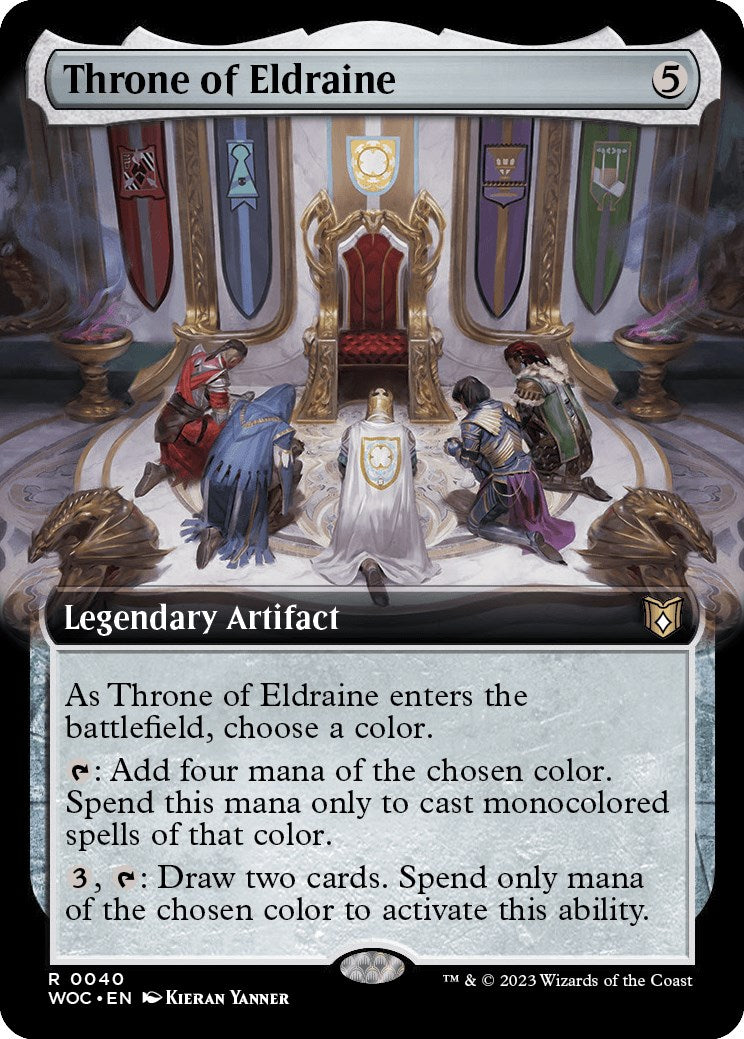 Throne of Eldraine (Extended Art) [WOC - 40]