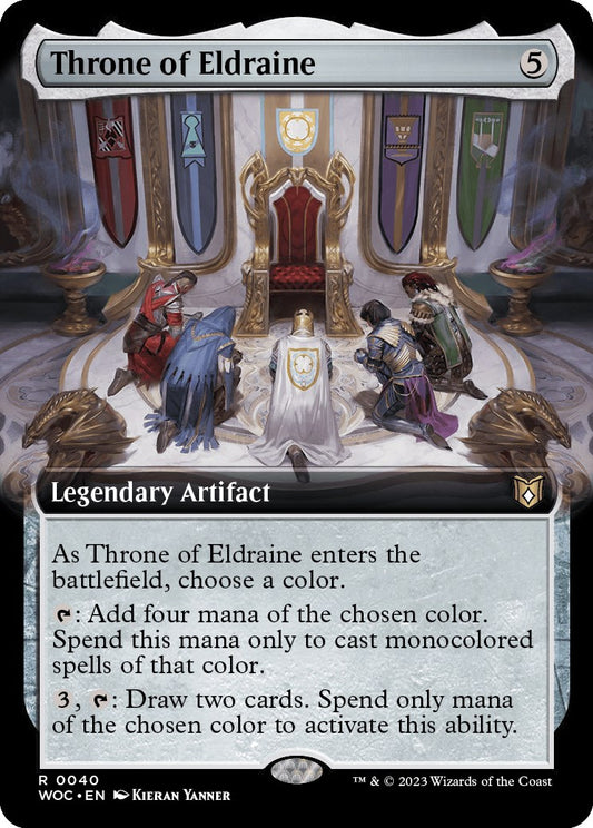 Throne of Eldraine (Extended Art) [WOC - 40]