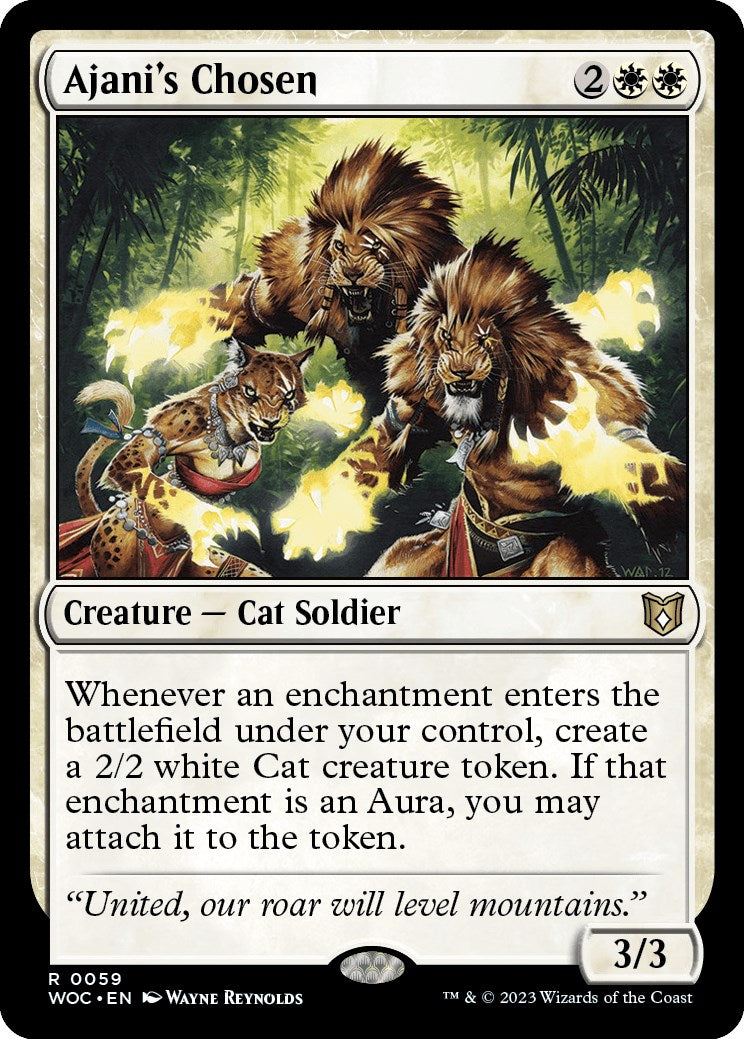 Ajani's Chosen [WOC - 59]