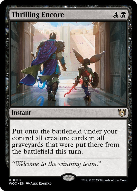 Thrilling Encore [WOC - 118]