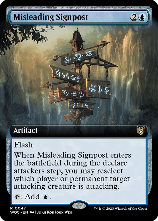 Misleading Signpost (Extended Art) [WOC - 47]