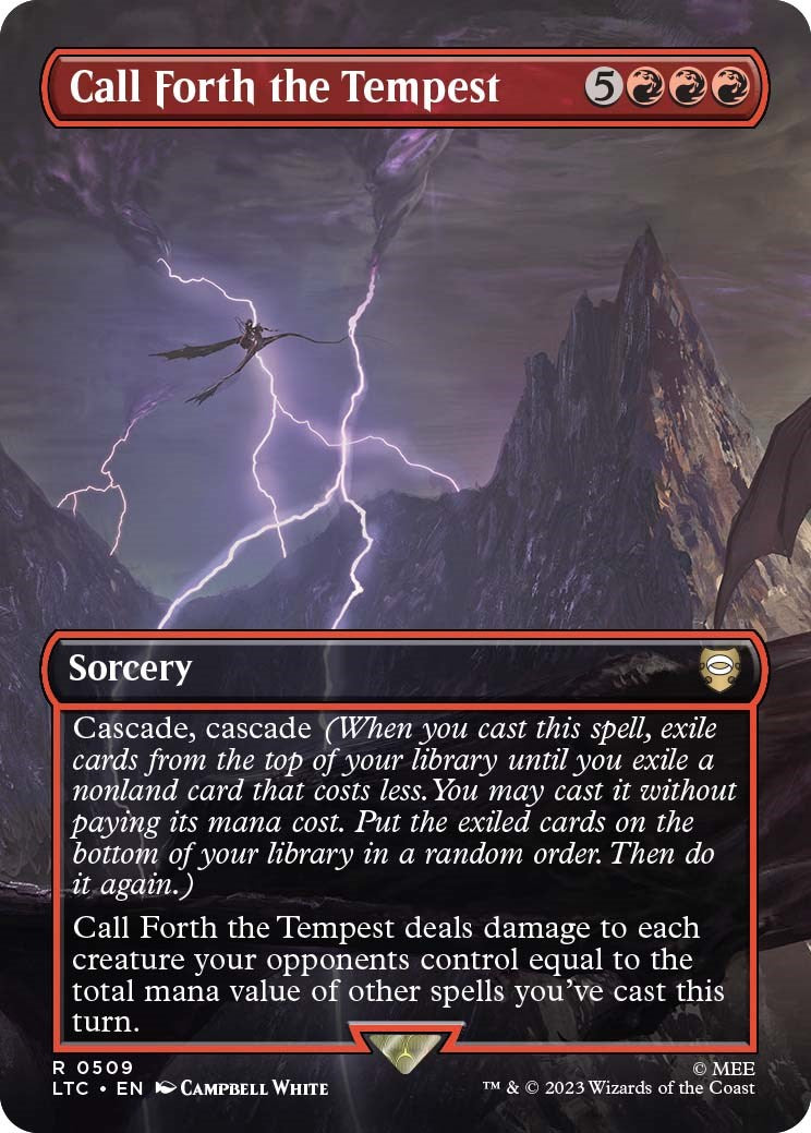 Call Forth the Tempest (Borderless) [LTC - 509]