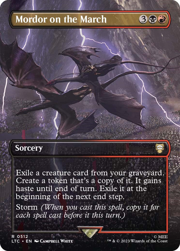 Mordor on the March (Borderless) [LTC - 512]