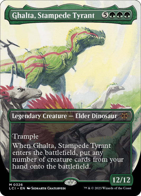 Ghalta, Stampede Tyrant (Borderless) [LCI - 326]