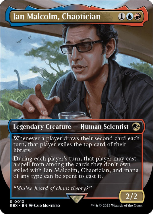 Ian Malcolm, Chaotician (Borderless) [REX - 13]