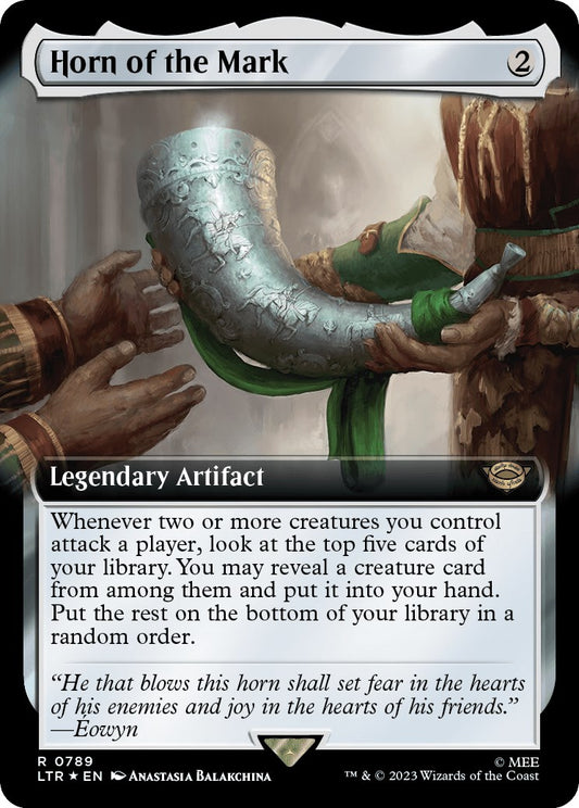 Horn of the Mark (Extended Art) (Surge Foil) [LTR - 789]