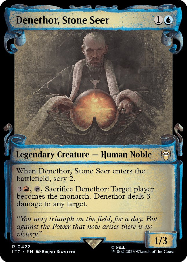 Denethor, Stone Seer (Showcase Scrolls) [LTC - 422]