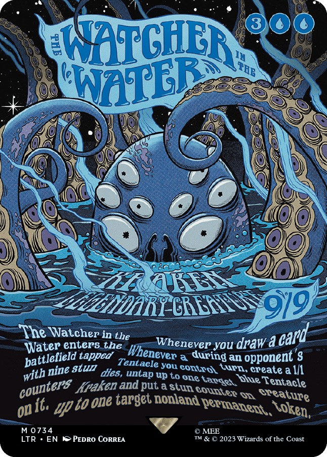 The Watcher in the Water (Borderless Poster) [LTR - 734]