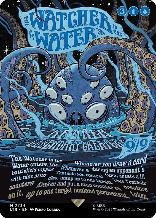 The Watcher in the Water (Borderless Poster) [LTR - 734]