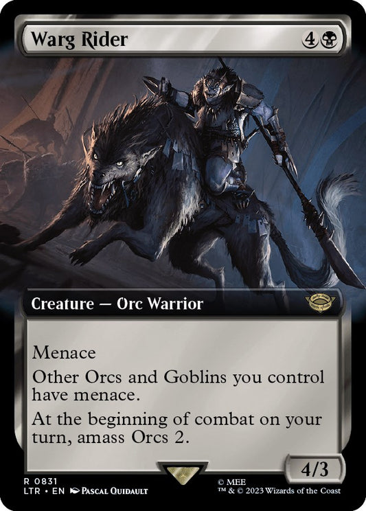 Warg Rider (Extended Art) [LTR - 831]