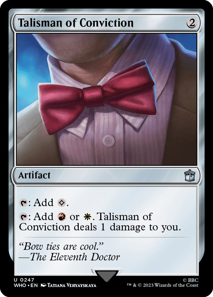Talisman of Conviction [WHO - 247]