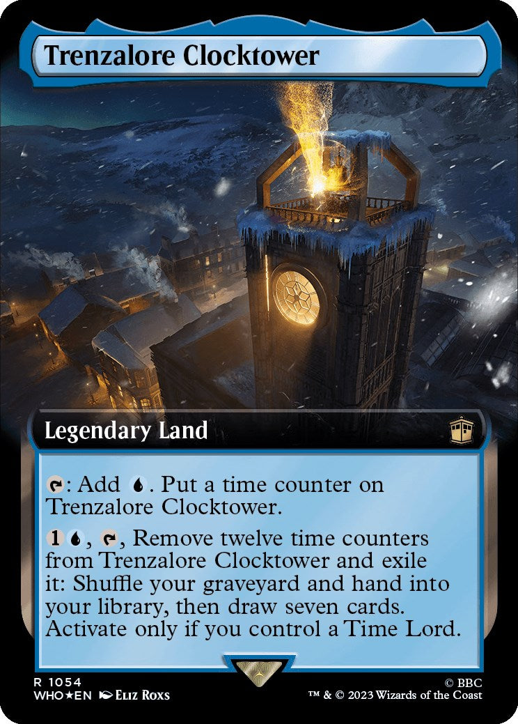 Trenzalore Clocktower (Extended Art) (Surge Foil) [WHO - 1054]