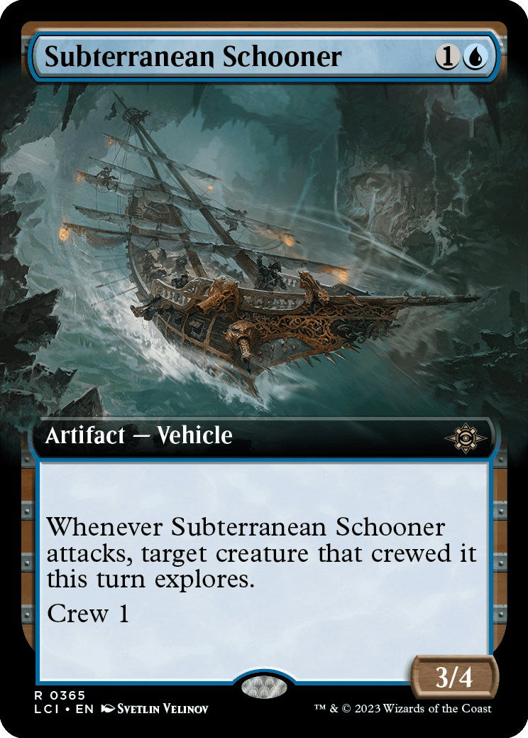 Subterranean Schooner (Extended Art) [LCI - 365]
