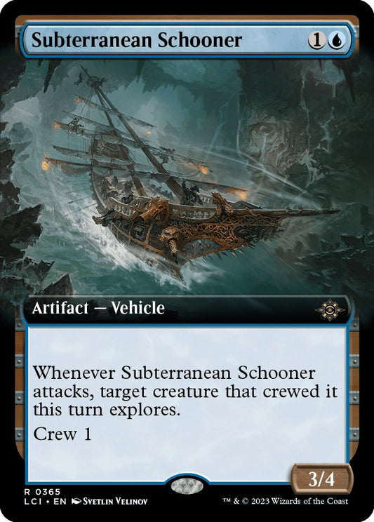Subterranean Schooner (Extended Art) [LCI - 365]