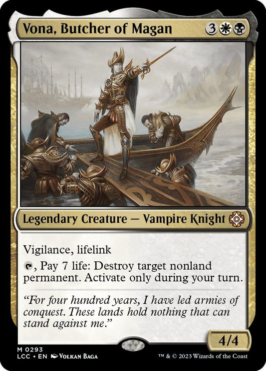 Vona, Butcher of Magan [LCC - 293]