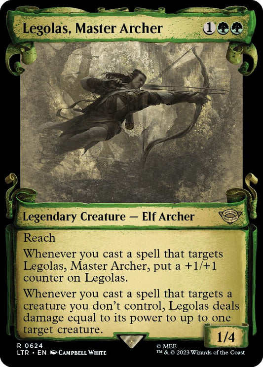 Legolas, Master Archer (Showcase Scrolls) [LTR - 624]