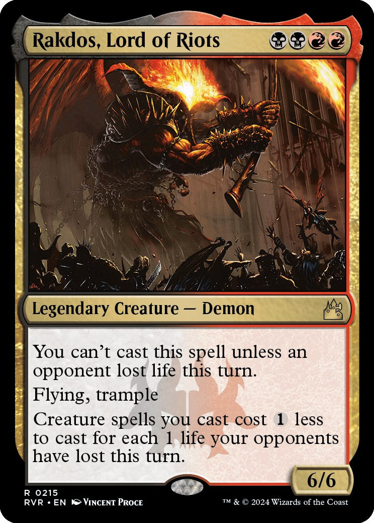 Rakdos, Lord of Riots [RVR - 215]