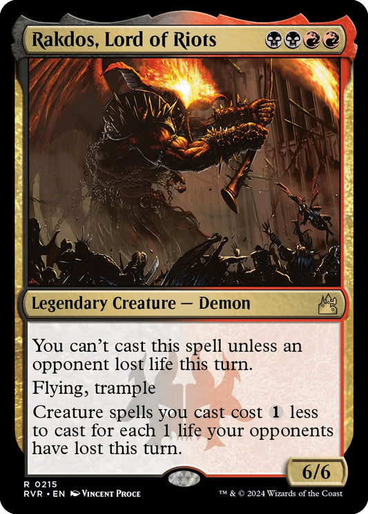 Rakdos, Lord of Riots [RVR - 215]