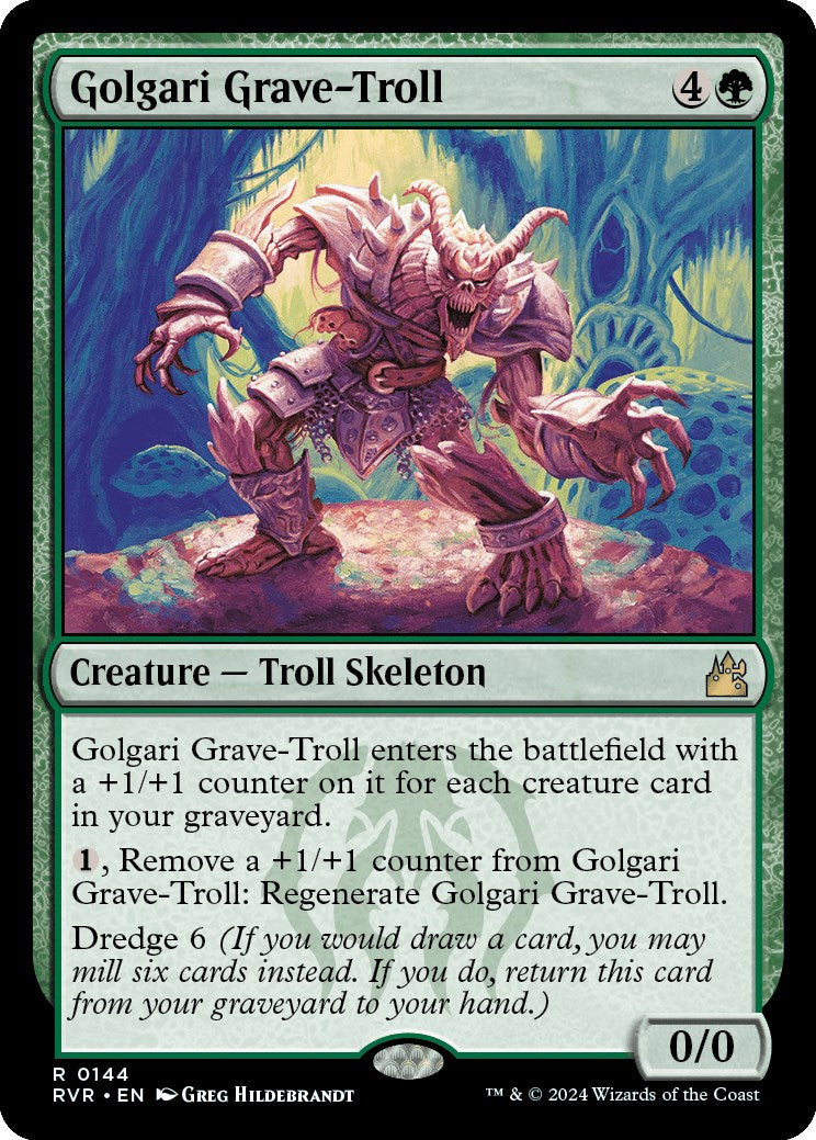 Golgari Grave-Troll [RVR - 144]