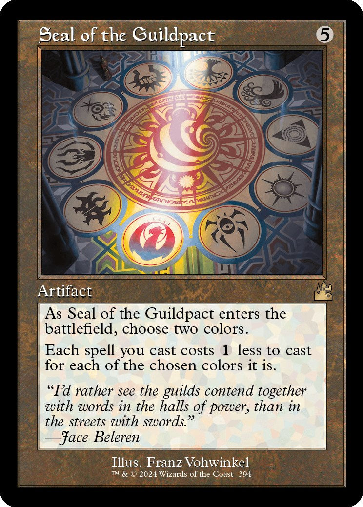 Seal of the Guildpact (Retro Frame) [RVR - 394]