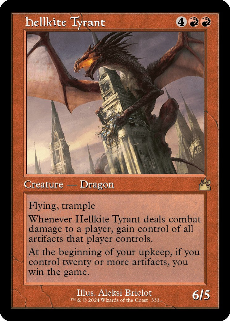 Hellkite Tyrant (Retro Frame) [RVR - 333]