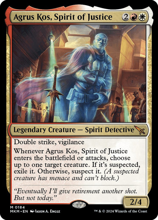Agrus Kos, Spirit of Justice [MKM - 184]